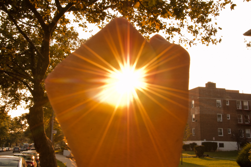 I've got the sun in my hands