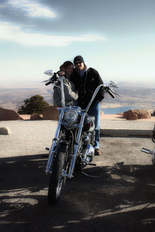 Me and Trav Motorcycle