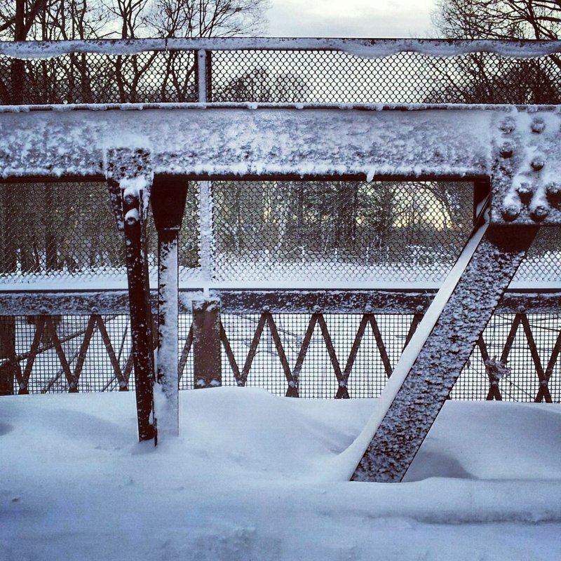 Bridge in the Snow