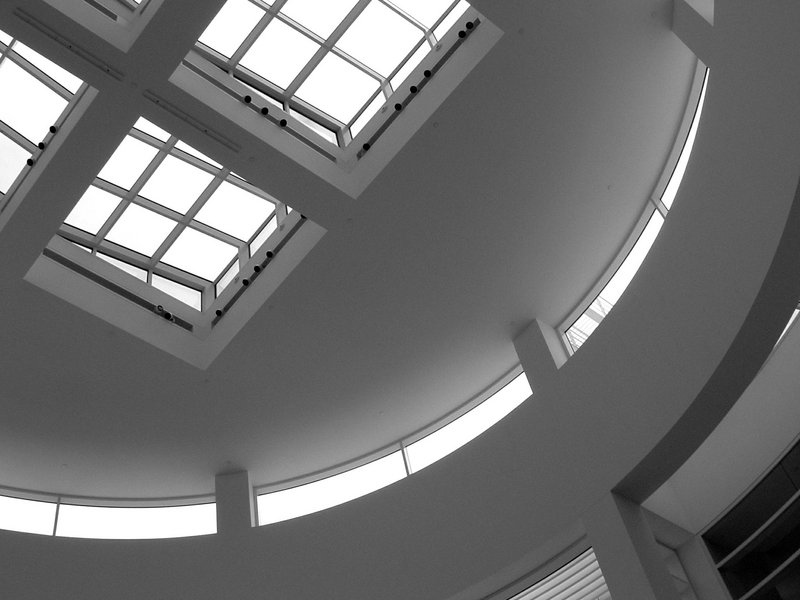 Getty Round Ceiling BW.jpg