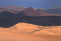 Dunes and mountains
