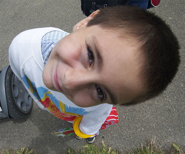 Isaac at an angle