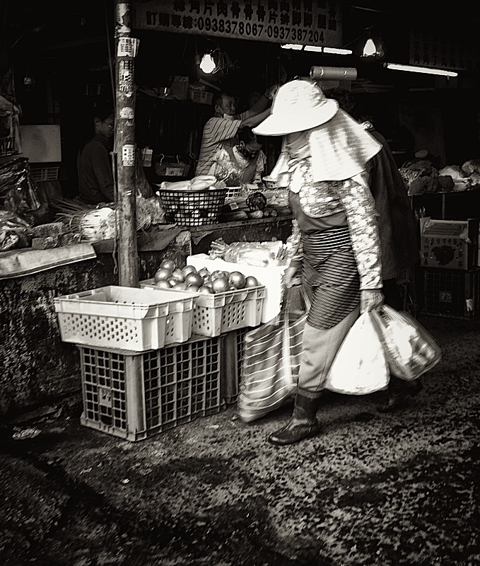 Farmer at Market II