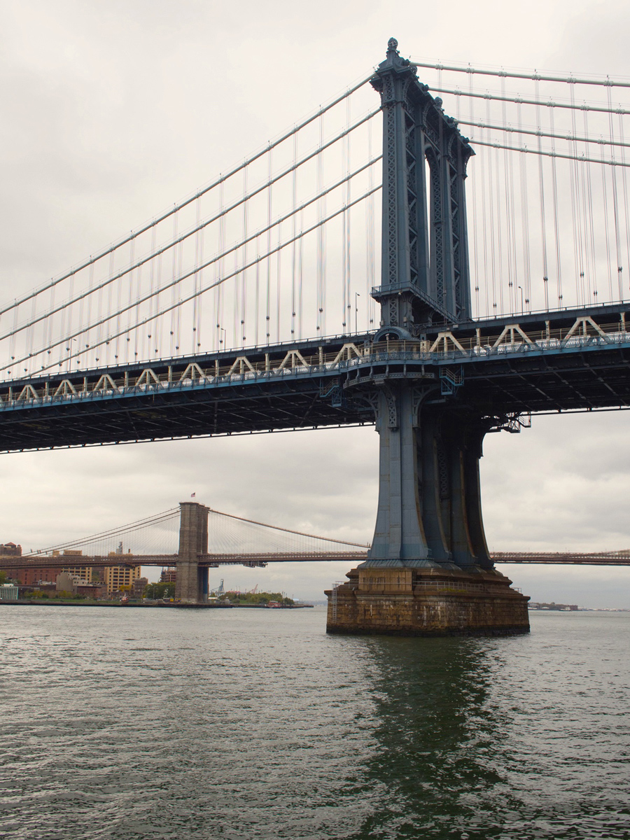 Raining Under Manhattan Bridge