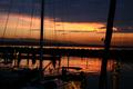 Red sky at night, sailor's delight.