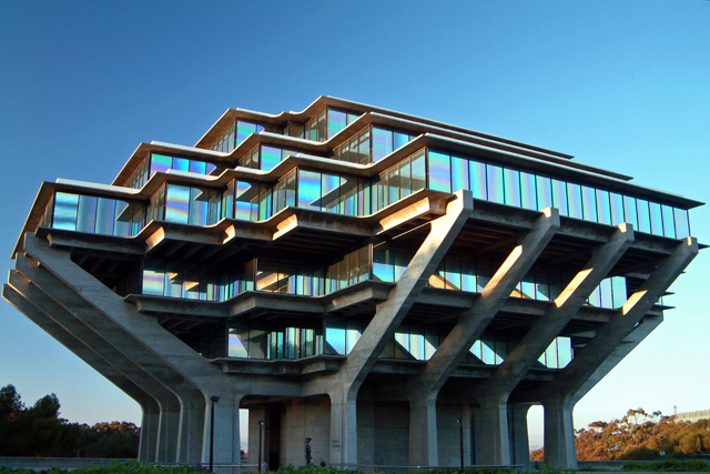 UCSD Geisel LIbrary