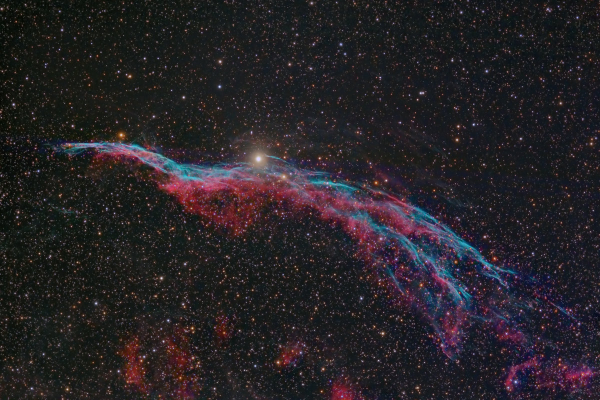 Western Veil Nebula (the Witch's Broom)