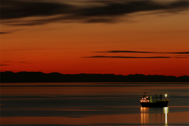 Clear Sun Set