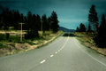 the road behind us, 5:37 pm