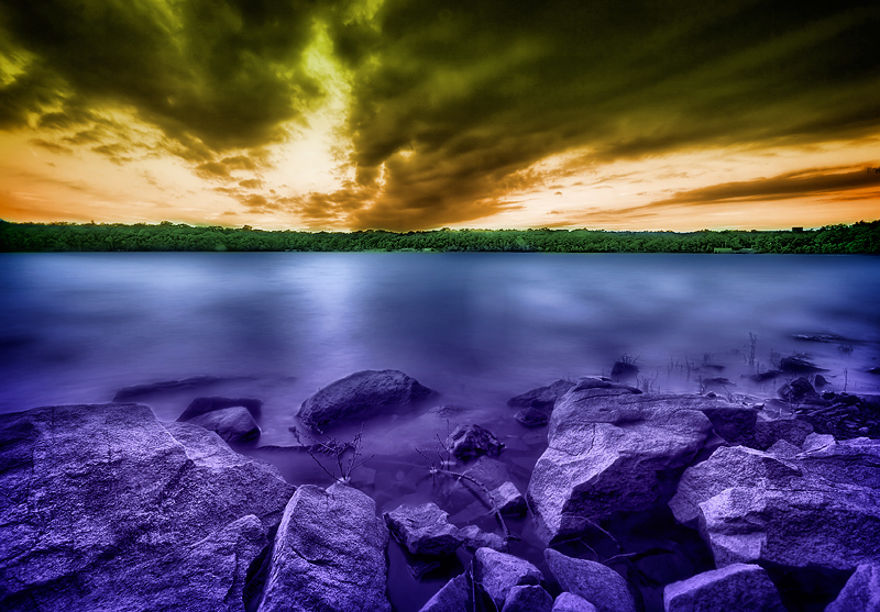 Sunset in Technicolor
