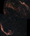 NGC 6960 , NGC 6992 - Veil Nebula (panorama)