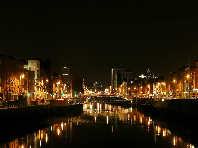 Liffey river, Dublin