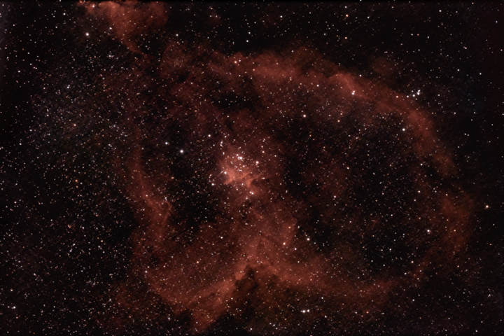 IC1805 - Heart Nebula in Cassiopeia