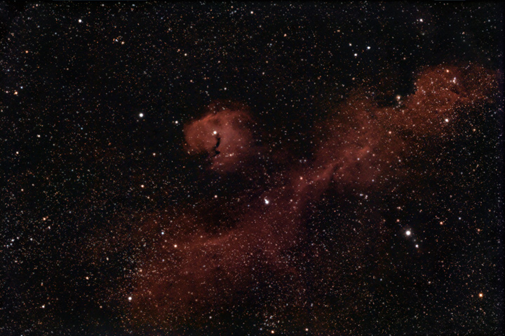 NGC 2327, IC 2177 - Seagull Nebula in Monoceros