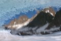 Alpine Lake Reflection