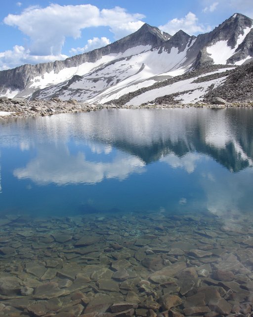 Can an Invisible Lake Still Reflect?