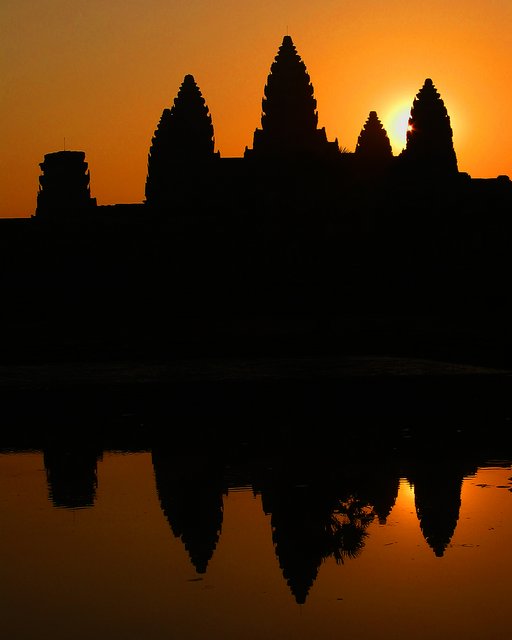 Angkor Wat Sunrise, Cambodia