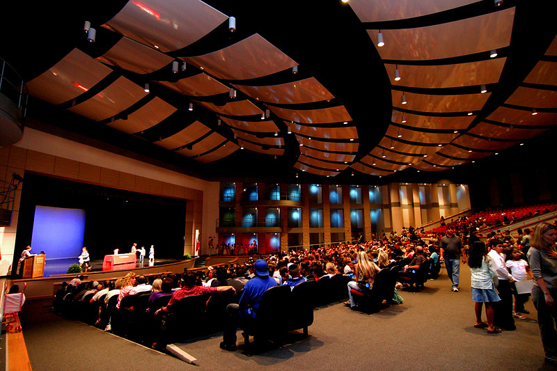 TISD Performing Arts Center Interior