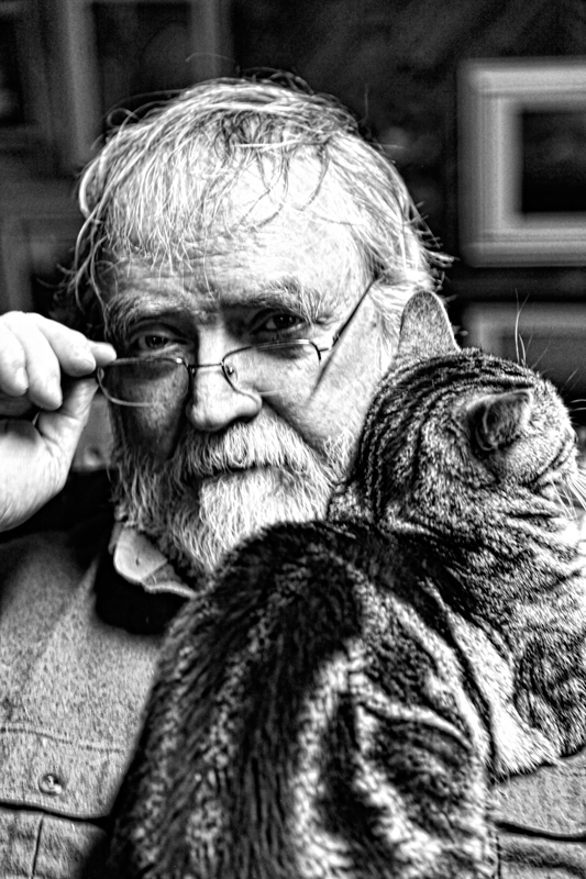 Man With Cat