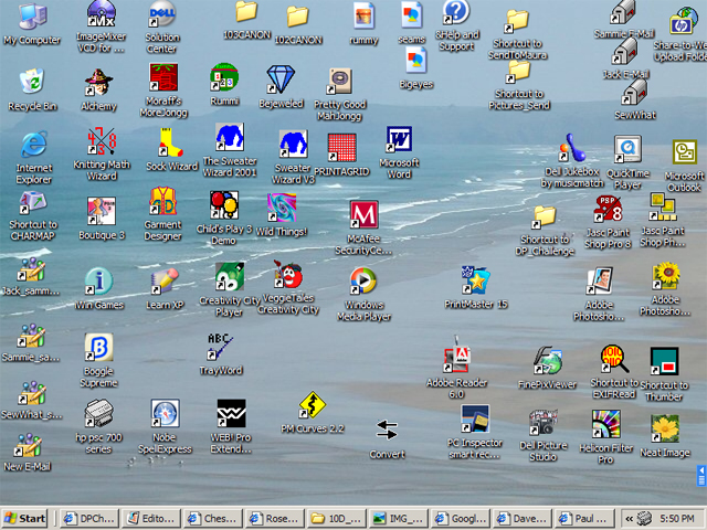 Cluttered Desktop