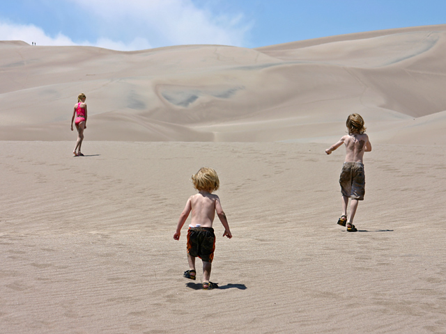 Climbing the Dunes