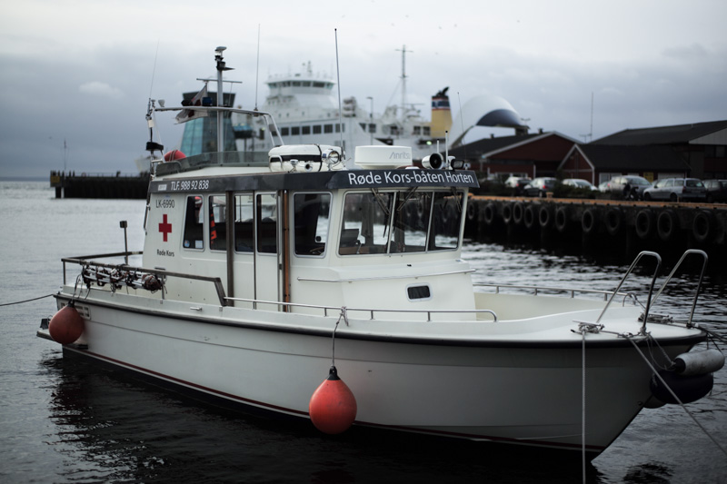 Red Cross boat