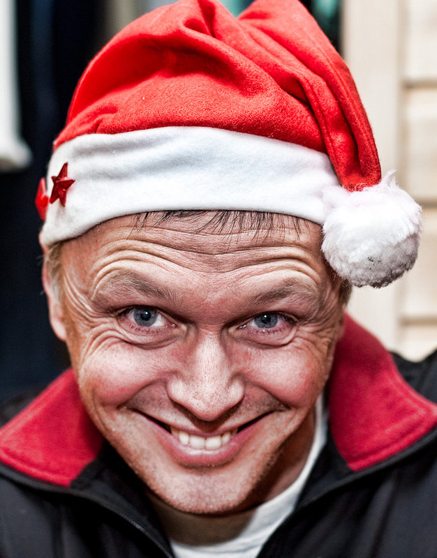 Scary, evil and naughty Santa