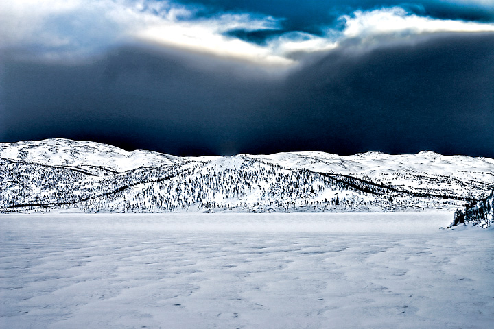 Ice fishing territory