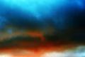 clouds at sunset