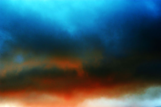clouds at sunset