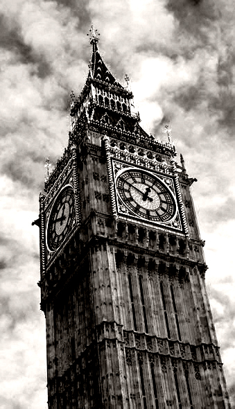Big Ben (Black and White)