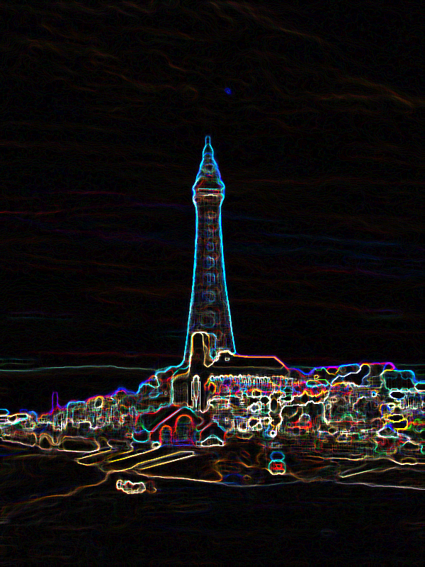 Blackpool night