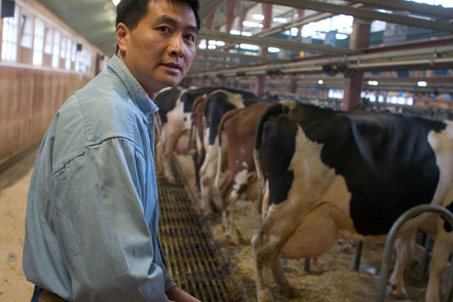Asian farmer