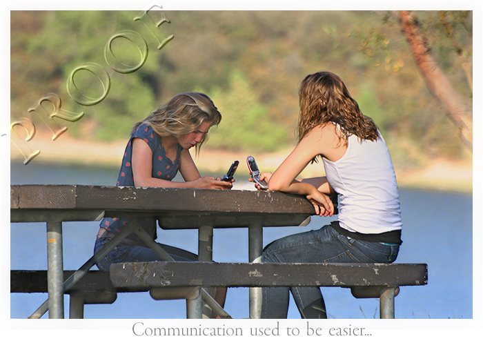 Communication used to be easier..