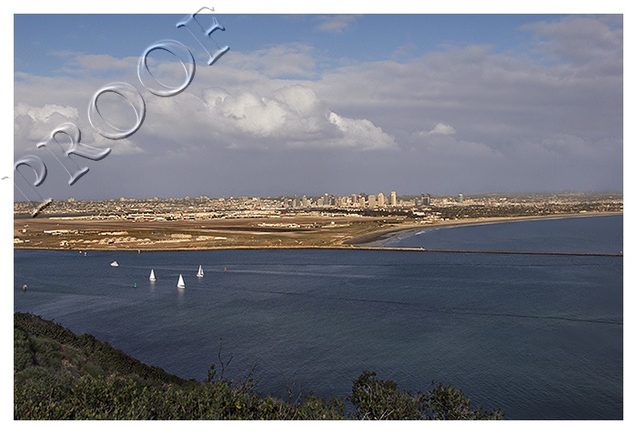 Point Loma view of San Diego
