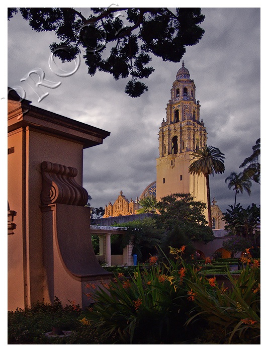 Balboa Park California Tower