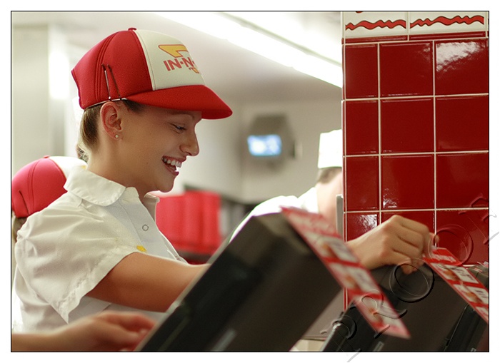 Smiles at In-N-Out