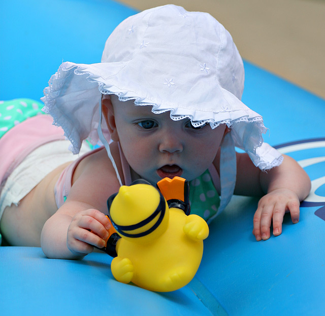 Payton and Duckie