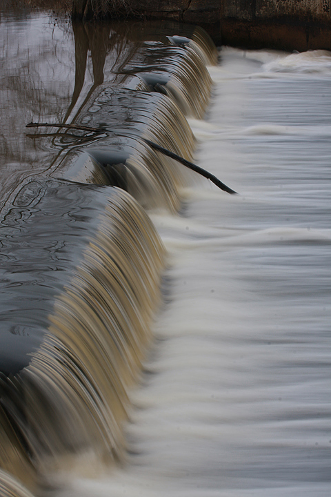 Waterfall at the Lake