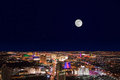 Moon Over Las Vegas-Horizontal