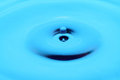 Blue Water Droplet