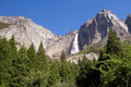 Yosemite Falls with Trees