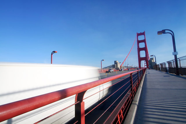 Speeding on the Golden Gate
