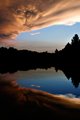 Mammatus clouds over northern Wisconsin