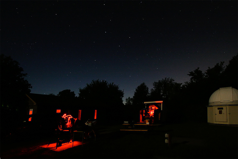 A night of observing
