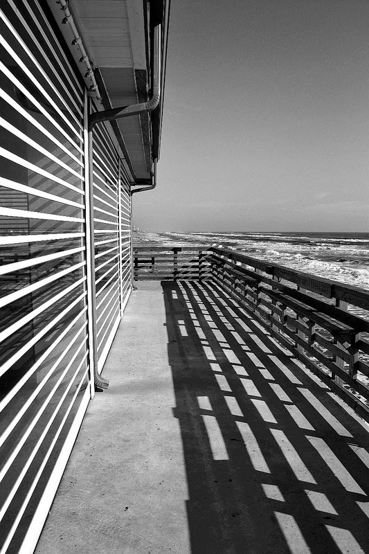 shadow fence lines