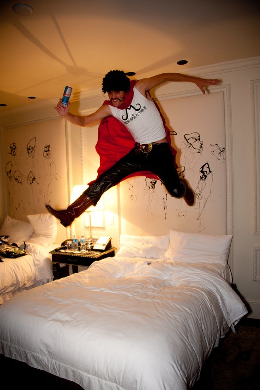 flying stache sm