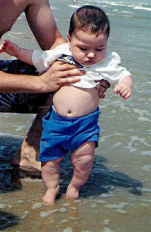 feet in ocean