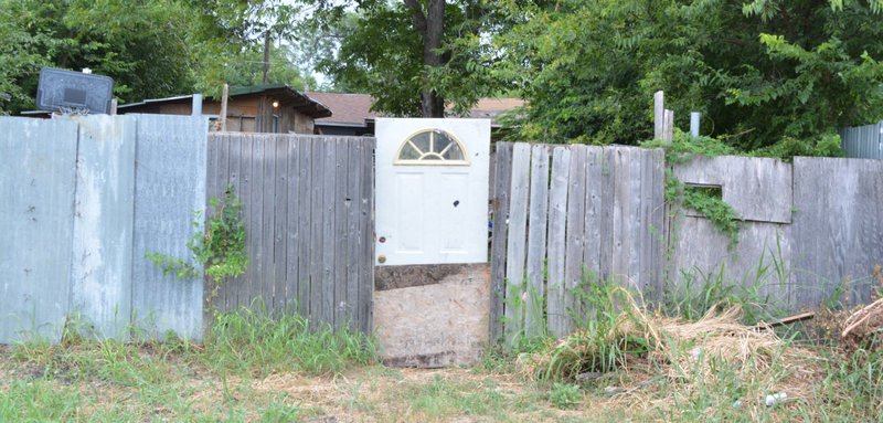door fence