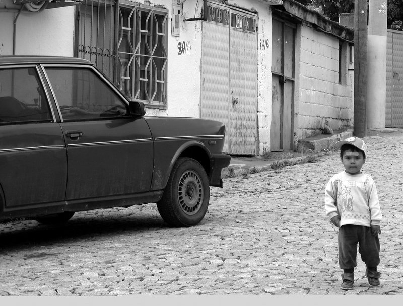boy in Turkey street